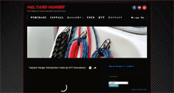 Desktop Screenshot of halyardhanger.com